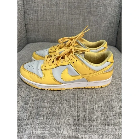 Men's Nike Dunk Low Sneakers Yellow Sz 11 DD1503-002 - Picture 1 of 8